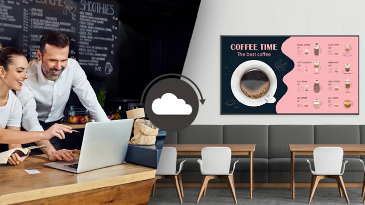 LG 49UH5Q-E – zarządzanie treścią dzięki LG SuperSign