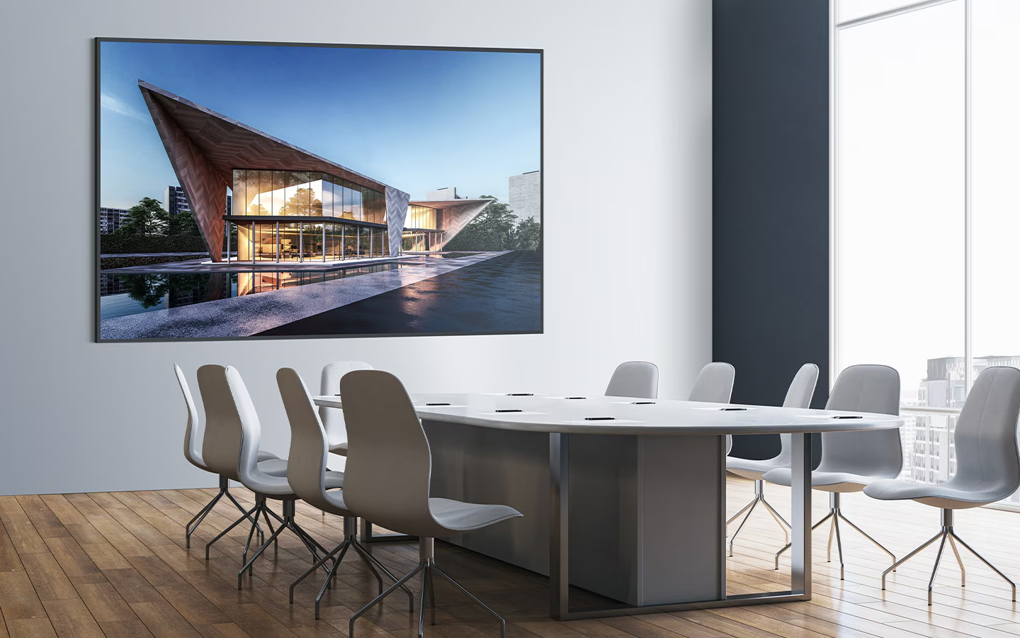 Monitory Samsung seria QM98C 24h/7